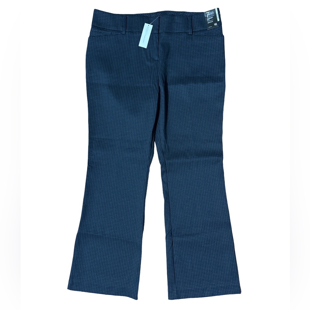 New York & Company Dark Blue Flare Pants